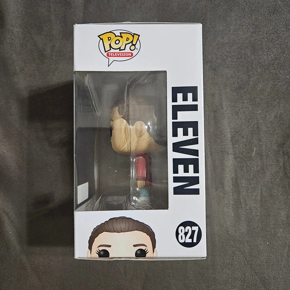 Funko Pop Stranger Things Eleven 827 Hot Topic Exclusive Vinyl Figure Red Jacket